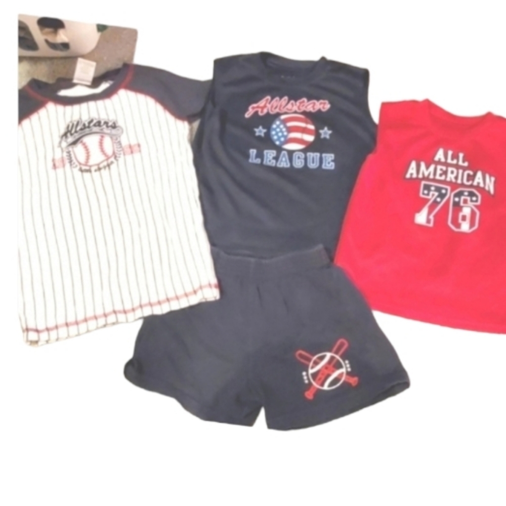24mth/ 2t sporty lot. Tanks short 4pc